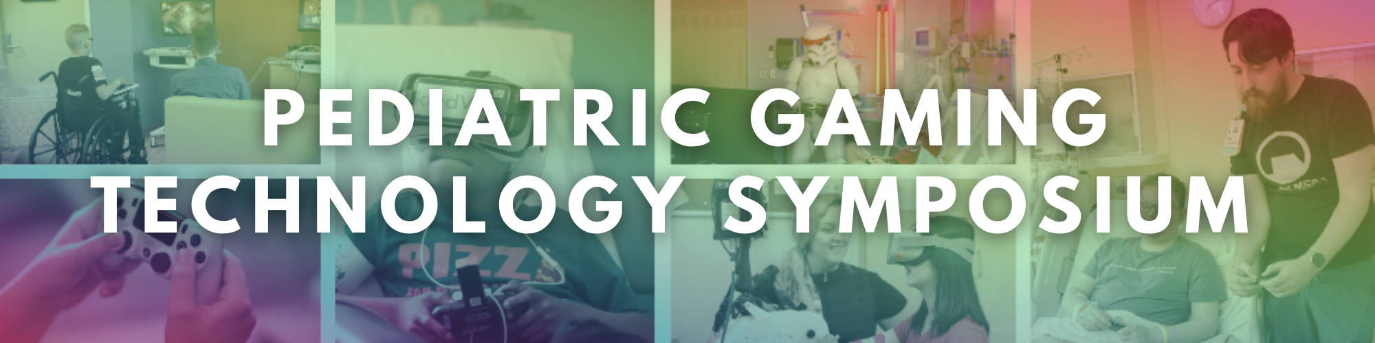 Pediatric Gaming Technology Symposium Banner